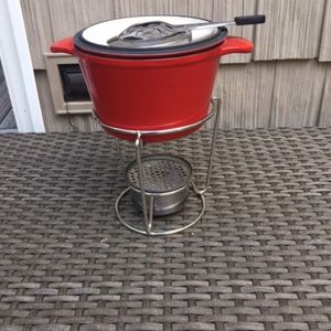 Cuisinart 13 pc cast iron fondue set